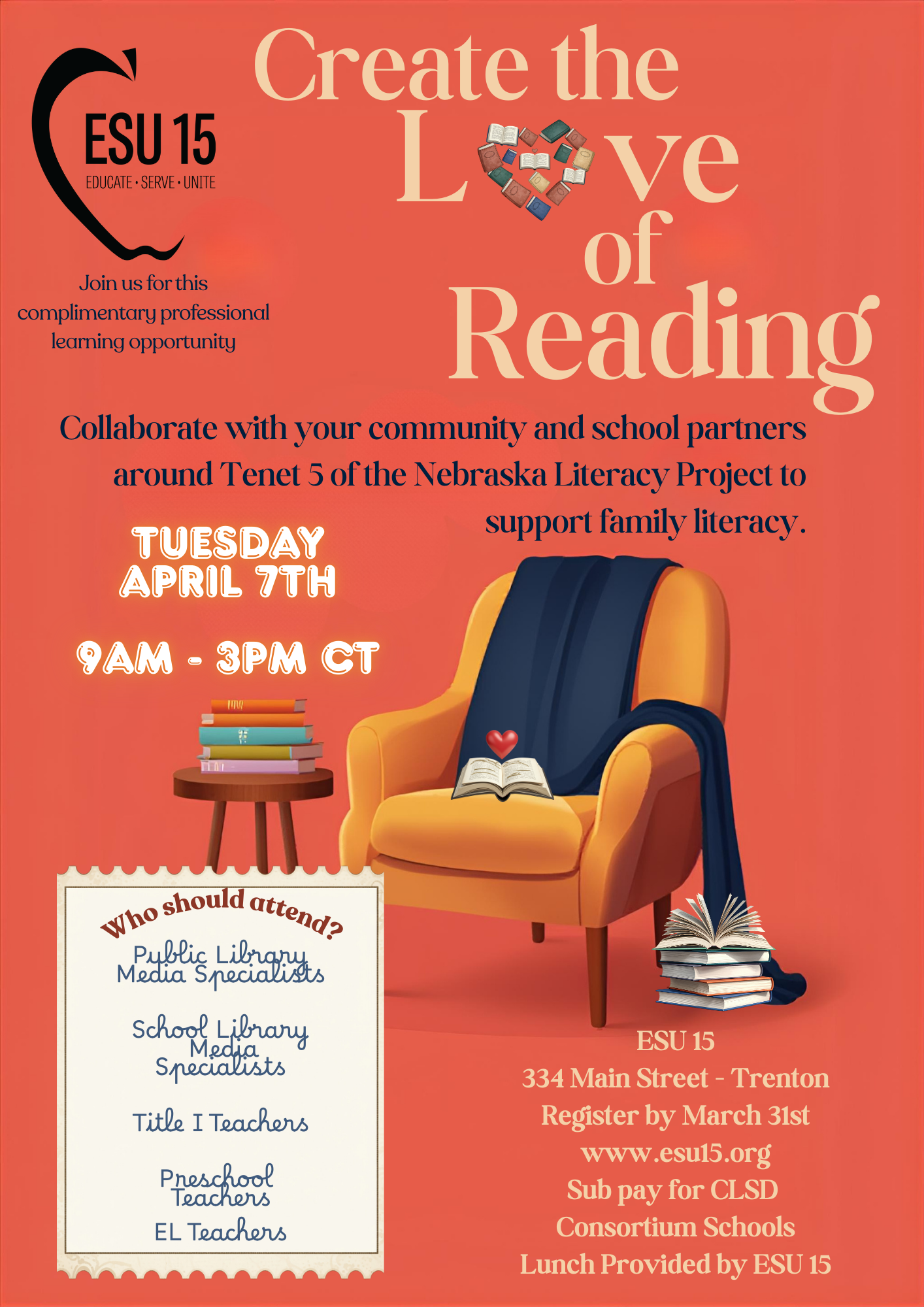 school and community collaboration around tenent 5 of the nebraska literacy project